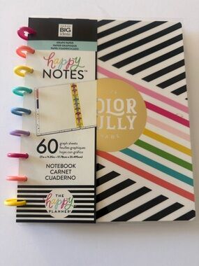 The Happy Planner Happy Notes Notebook - Multicolor
